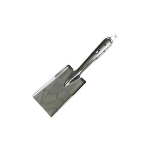 Stainless Steel Square Shovel For Gardening Soil Loosening And Flower Planting Metal Handle Bulk Pack - Product Image 4