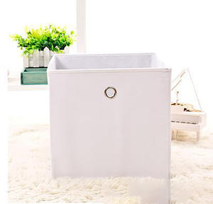 Vente directe d'usine Nouveau tissu non tissé pliable Boîte de rangement moderne pour chambre à coucher pour le tri des vêtements - Product Image 2