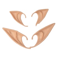 Elf ears cuff Halloween Elf ears cosplay props party fake ear cuffs elf magic city with the same paragraph dark