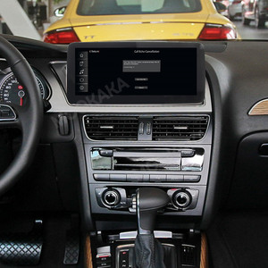 Mookaka 10.25 ''DSP GPS âm thanh stereo không dây xe đài phát thanh Máy nghe nhạc đa phương tiện đầu đơn vị cho Audi a4l A5 2009 2016 hệ thống Linux - Product Image 4