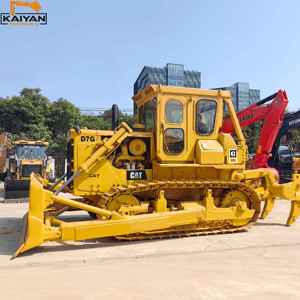 Bulldozer CAT D7G Usado, Topadora con Capacidad de Aplicación de Aserrín de 7.5m3, Equipo de Construcción Usado para Movimiento de Tierras - Product Image 1