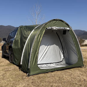 <span class=keywords><strong>Tente</strong></span> universelle <span class=keywords><strong>pour</strong></span> SUV, attache de camping spacieuse <span class=keywords><strong>pour</strong></span> SUV, voiture, fourgonnette, monospace, hayon et camion, installation arrière <span class=keywords><strong>pour</strong></span> l'extérieur et le camping en plein air - Product Image 2