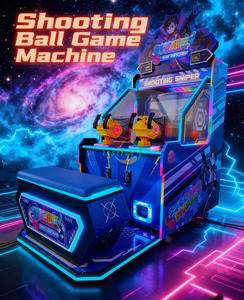 Nueva llegada Jugadores dobles Canje de boletos Operado por monedas Crazy Kids Indoor Ball Shooting Game Machine - Product Image 6