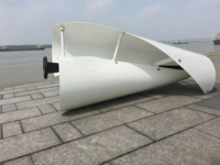 1000W Vertikale Achsen-Windturbine Kit 12V 24V 48V Dreiphasiger Permanentmagnet Maglev Windgenerator für Heim- und Marineeinsatz