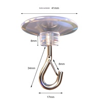 Support de suspension pour plante suspendue, étanche, multifonctionnel, robuste, avec crochet de plafond, adhésif sans trace, ventouse en fer et œillet de rideau réglable