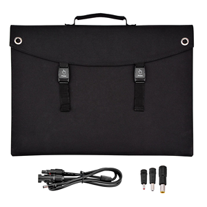 Cargador de panel solar plegable de 100W para generador de estación de energía Jackery Rockpal Goalzero <span class=keywords><strong>Suaoki</strong></span> y dispositivos USB QC3.0 puertos USB - Product Image 3