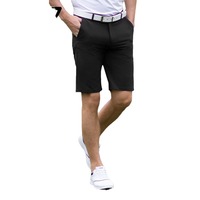 Shorts de golf décontractés pour hommes, imperméables, extensibles, taille mi-haute, respirants, de haute qualité, en nylon élastique à séchage rapide