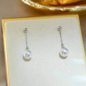 Accessoires en argent S925 pour la création de bijoux, perles rondes de 8 à 12 mm et boucles d'oreilles à souffler avec clous d'oreille, ensemble d'accessoires de bijouterie 21861 - Product Image 4