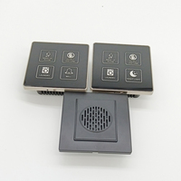 Zak — sonnette LED tactile style 86, porte électronique, LOGO de chambre, signe de numéro de salle, ne change pas de couleur, interrupteur intelligent