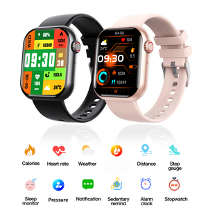 Nivel IP67 a prueba de agua para Smartwatch AI Voice Assistant Fitness Tracker <span class=keywords><strong>Calendario</strong></span> de entrenamiento de respiración SOS World Time Compatible - Product Image 4