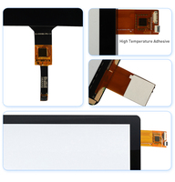 Écran tactile capacitif PCAP personnalisé de 7, 10.1, 12.3, 15.6, 17.3, 18.5, 19.5, 21.5, 23.6, 23.8, 27, 32, 42 pouces, vente en gros, verre tactile OEM