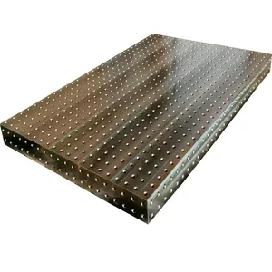 3D welding platform surface panel porous positioning workstation