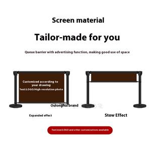 Barriera personalizzabile per campi sportivi al coperto 1.0m campo da Pickleball recinzione telescopica linea di palo pubblicità barriera al traffico sportivo - Product Image 4