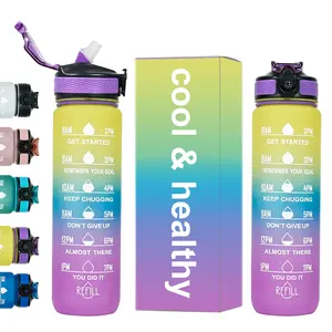 Travel 500 Ml 3 In 1 Gym Fitness Commercial Cover Personalized Kids Reusable Water Bottle Plastic For Children