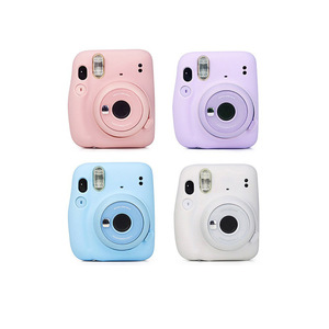 Étui de protection souple en silicone au design tendance pour appareil photo instantané numérique Fujifilm <span class=keywords><strong>Instax</strong></span> Mini 11, idéal pour sacoche vidéo - Product Image 3