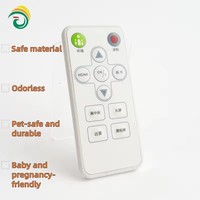 Control Remoto Infrarrojo Inteligente para TV, 11 Botones, Blanco, Personalizado, OEM/ODM de Fábrica, Transmisor LED para Hogar Inteligente con Batería CR2025, Plástico ABS