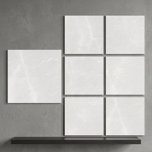 Azulejos de porcelana esmaltada mate con inspiración en mármol Qura Statuario de 800x800 mm para un elegante piso interior. - Product Image 2