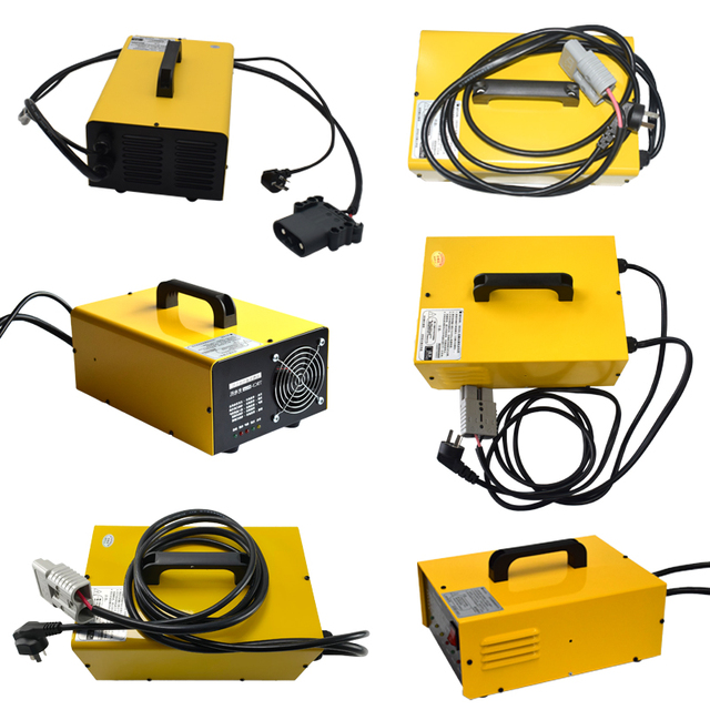12V 24V 36V 48V 60V Lead Acid Battery Charger Simple Operation High Temperature Resistant for Electric Car / Forklift