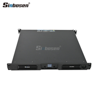 Amplificateur de puissance numérique D2-6000 6000W X2 canaux pour haut-parleur de subwoofer professionnel