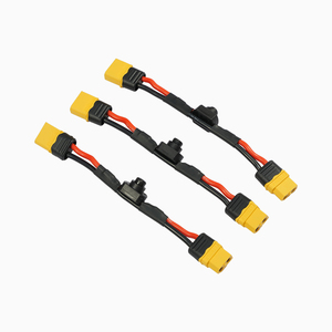 Cavo di Alimentazione Inline XT60 con Interruttore, Cavo di Prolunga Rinforzato 14AWG, Connettore <span class=keywords><strong>Batteria</strong></span> XT60H Maschio-Femmina per <span class=keywords><strong>Auto</strong></span> RC e Droni - Product Image 1