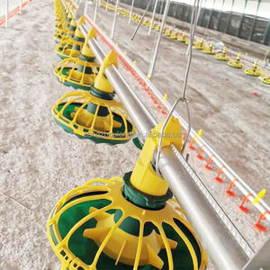 उच्च गुणवत्ता वाले पोल्ट्री फार्मिंग चिकन फीडिंग लाइन उपकरण स्वचालित ब्रोइलर पैन फीडर सिस्टम - Product Image 1