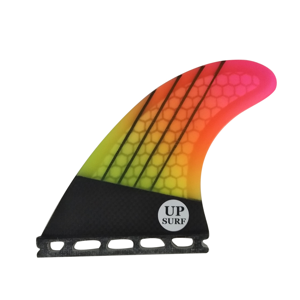 Surf aileron Tri Ensemble carbone ailerons de planche de surf en fibre de verre propulseurs Ailettes Future Base