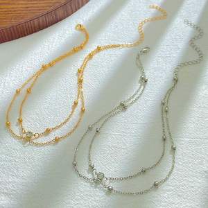 0 أزياء الشاطئ بيكيني الذهب سلاسل الخصر الخرز للنساء سلسلة البطن الماس مثير الجسم سلسلة المجوهرات - Product Image 3