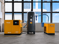 Compresseur d'air à vis 22KW 30HP 10 bars 113 CFM PM VSD à économie d'énergie 35% CE ASME pour la fabrication de produits en caoutchouc Fonctionnement 24/7