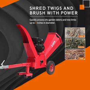 <span class=keywords><strong>Broyeur</strong></span> <span class=keywords><strong>de</strong></span> feuilles, <span class=keywords><strong>de</strong></span> bambou et <span class=keywords><strong>de</strong></span> bois industriel portable haute performance, moteur à essence 4 temps 13 CV, haute sécurité - Product Image 5