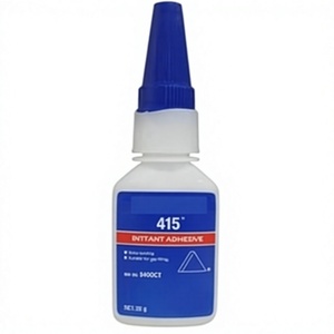 Adhesivo Instantáneo 415 a Base de Solvente, Pegamento Acrílico, Tapa Azul, Botella de 20g - Product Image 1