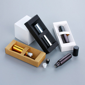 Flacone Roller in Vetro per Profumo da 5ml <span class=keywords><strong>Oro</strong></span> Argento Scatola per Flacone Roller da 10ml Sfera Roll-On da 10ml per Oli Essenziali - Product Image 2