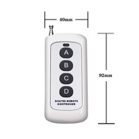 2 4 6 8 Bouton Antenne Portée 1000M Télécommande 433Mhz 315Mhz Télécommande Code d'apprentissage 1527 2262 Modules RF sans fil