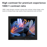 Moniteur LCD industriel OEM ODM 7" 8" 9.7" 1024*768 HD VGA BNC AV Petit écran pour la sécurité, la vidéosurveillance, les systèmes de point de vente et les équipements industriels