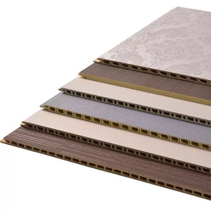 Installation de panneaux en cristal de carbone Panneaux muraux sans soudure imperméables et résistants à l'humidité Panneaux de revêtement mural en bois - Product Image 4