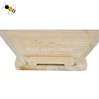 Horizontaler Bienenstock für Bienen 24 Rahmen Langs troth Top Bar Bienenstock aus Holz
