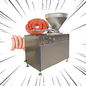 Enchimento automático da salsicha/máquina enchimento eficiência elevada salsicha para a embalagem da salsicha
