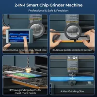 XWITZEAL Q1 rectifieuse de puce CNC automatique pour iPhone 13 14 15Pro Android Touch IC CPU cadre polissage outil de réparation de téléphone
