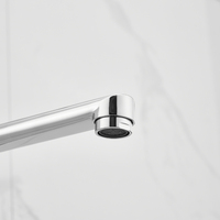 Ensemble de douche de salle de bains moderne design mixte avec robinet de baignoire en laiton Robinets de baignoire et de douche