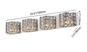 Hot Sale Indoor Personality Mirror Lighting Crystal Led Modern <b>Makeup</b> <b>Vanity</b> Lights for Bathroom - Product Image 6