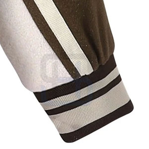 Ofrecemos chaquetas universitarias clásicas de primera calidad, fabricadas con precisión y cuidado, con puños acanalados, OEM. - Product Image 6