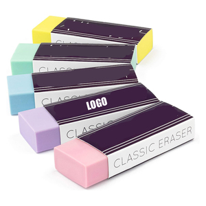 Fournitures scolaires de bureau promotionnelles gomme école rectangle gomme kawaii macaron couleur gomme ensemble - Product Image 6