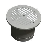 Échelle de diffuseur d'échappement en aluminium avec caisse de ventilation, accessoire de voiture de haute qualité pour climatisation