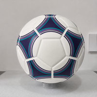 Ballon de football personnalisé Sanhuan en cuir PU avec PVC et TPU, entraînement thermocollé durable pour jeunes et adultes, disponible en taille 3 4 5