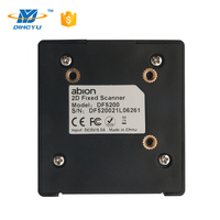 Módulo de escáner de código de barras 1D 2D de alta resolución con RS232 y fuente de luz CCD de montaje fijo USB Producto en stock