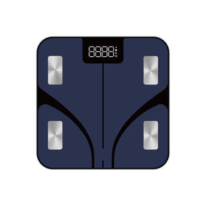 Pèse-personne intelligent CF528BLE, rectangulaire, noir, à détection tactile, Bluetooth, portable, alimenté par batterie, pour la santé à domicile - Product Image 3