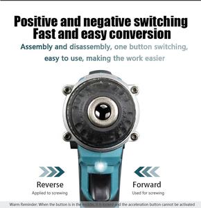 KM Precio al por mayor Batería recargable Taladro eléctrico de impacto de 13mm Taladro percutor eléctrico con mango - Product Image 3