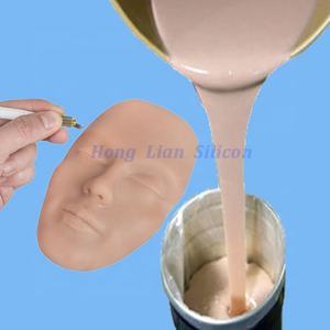 Karet silikon LSR rambut palsu kulit buatan tangan silikon untuk latihan tato menyesuaikan warna kulit silikon cair - Product Image 3