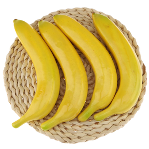 Vente en gros usine de bananes et fruits en résine, aliments artificiels en plastique simulés pour mariages, fabriqués en Chine - Product Image 4