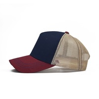 Casquette Trucker en Maille et Mousse 5 Panneaux en Denim Formel avec Logo Brodé Personnalisé Y2K Hip Hop – Qualité Supérieure Unisexe pour Adulte