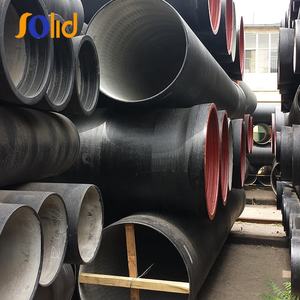 <span class=keywords><strong>Peinture</strong></span> bitumineuse 450 mm Classe K9 Revêtement en mortier de ciment Tuyau en fonte ductile découpé pour l'eau potable Alimentation en eau 100% eau - Product Image 6